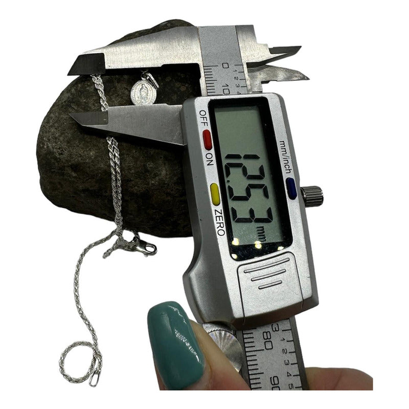 colgante virgen de guadalupe en plata 925 fe y proteccion