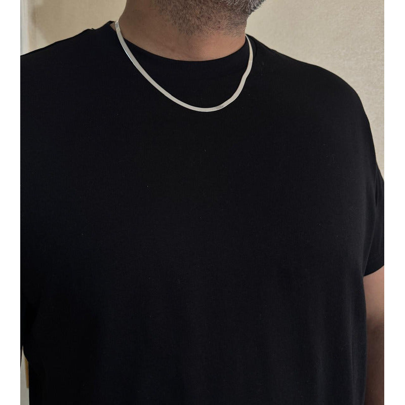 COLLAR HOMBRE SERPIENTE CINTA UNISEX 50CM X 4,5MM