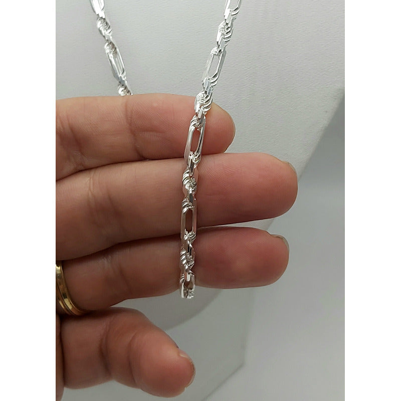 Cadena Hombre Exclusiva Turbillon-cartier Plata Italiana 925