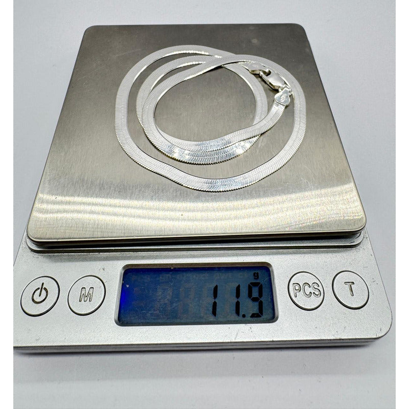 COLLAR HOMBRE SERPIENTE CINTA UNISEX 50CM X 4,5MM