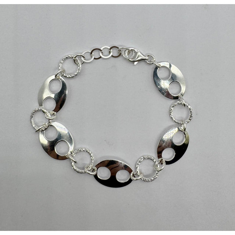 Pulsera Mujer Venecia Plata 925 Modelo Exclusivo
