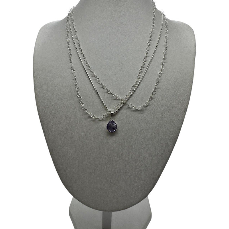 LOTE DE CADENAS COLLARES AL MAYOR MUJER 925 C8