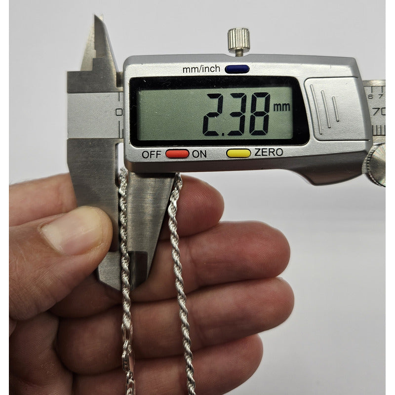 CADENA HOMBRE TURBILLON CORTA 50CM X 2,3MM