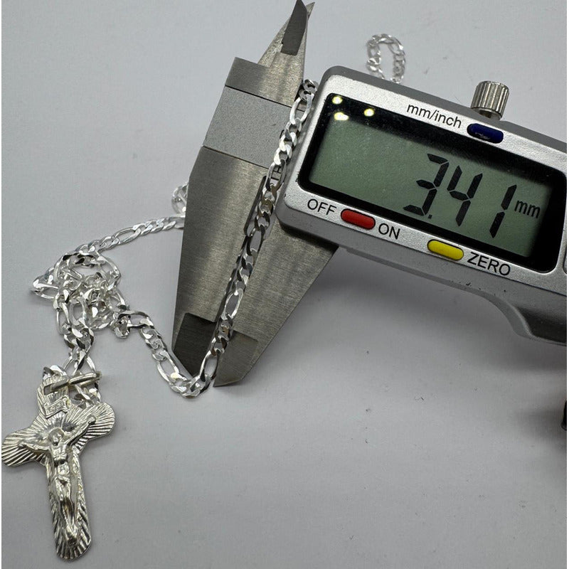 CADENA CON COLGANTE CRUZ 60CM X 3MM