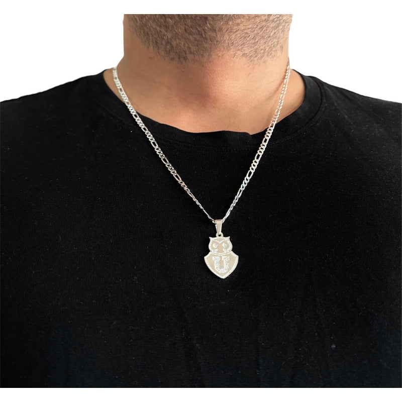 COLGANTE U DE CHILE CON CADENA HOMBRE CARTIER 60CM X4 MM
