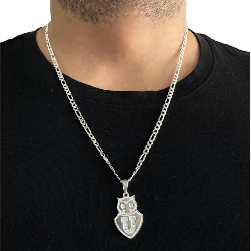 COLGANTE U DE CHILE CON CADENA HOMBRE CARTIER 60CM X4 MM