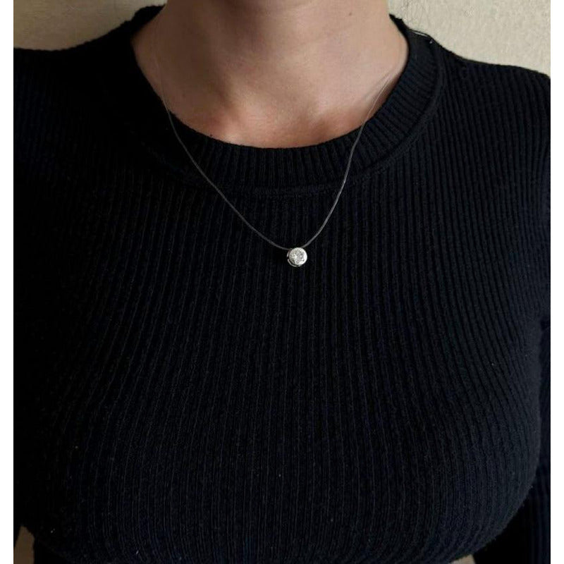 COLLAR ELASTICO CON PUNTO DE LUZ 41CM HASTA 46CM