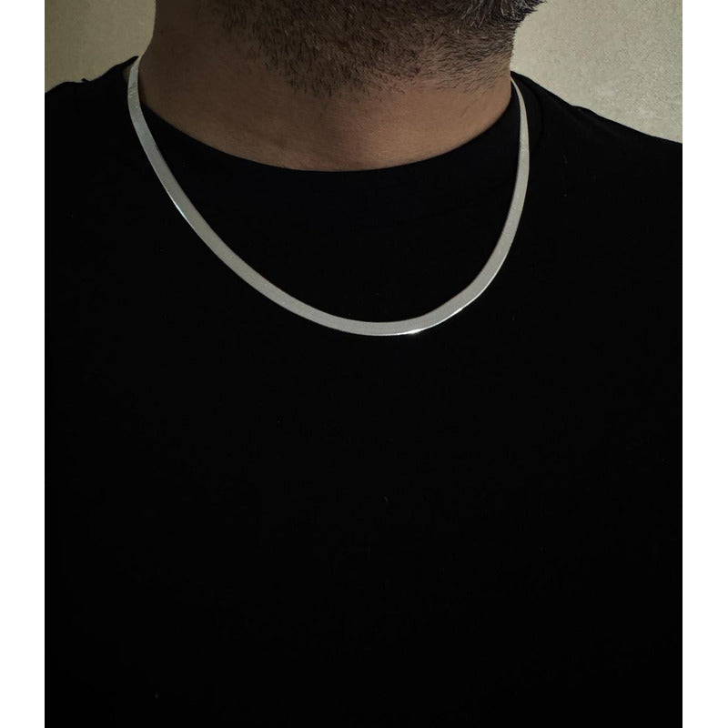 COLLAR HOMBRE SERPIENTE CINTA UNISEX 50CM X 4,5MM