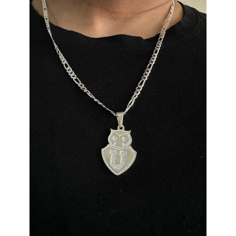 COLGANTE U DE CHILE CON CADENA HOMBRE CARTIER 60CM X4 MM