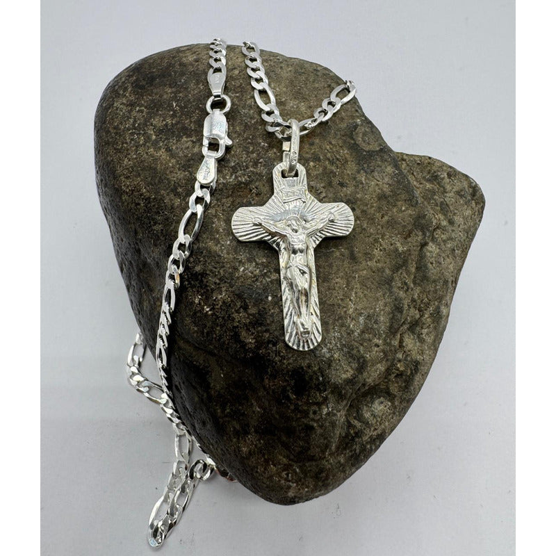 CADENA CON COLGANTE CRUZ 60CM X 3MM