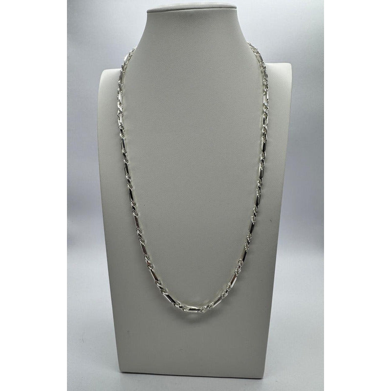 Cadena Hombre Exclusiva Turbillon-cartier Plata Italiana 925