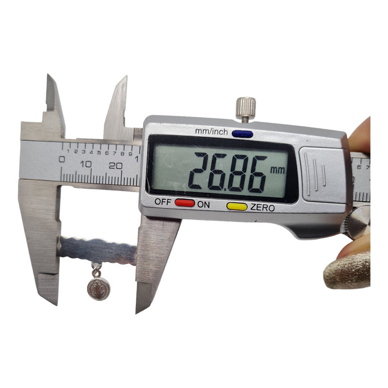 Prendedor Alfiler Plata Italiana 925 San Benito Bebé
