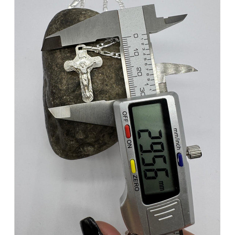 CADENA CON COLGANTE CRUZ 60CM X 3MM