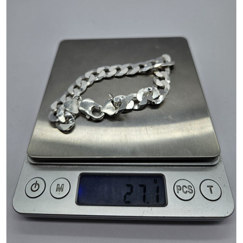 PULSERA GRUESA GRUMET 22CM X 1CM