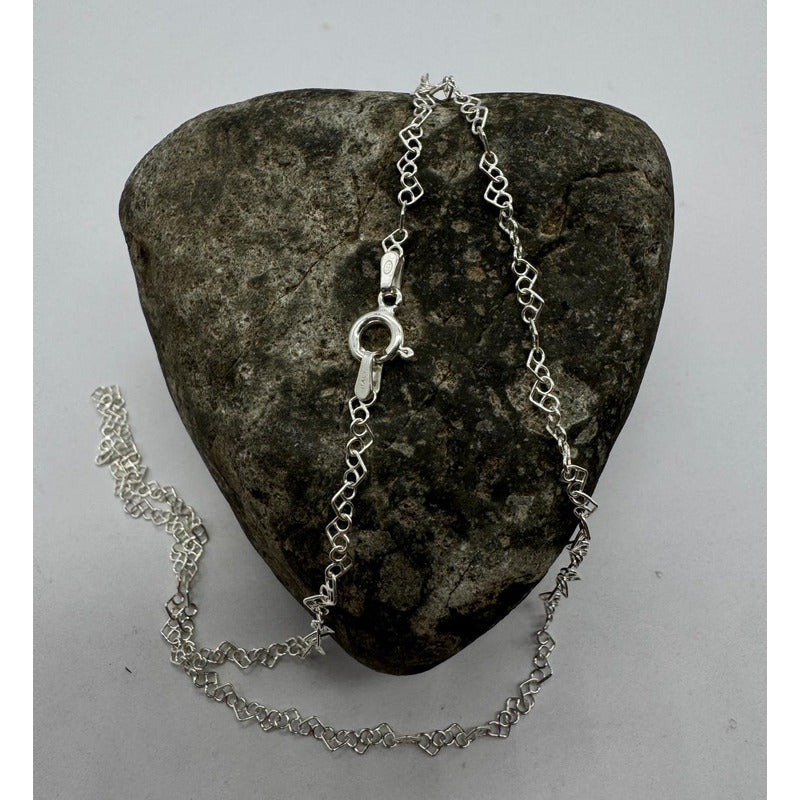 CADENA DISEÑO CORAZONES CONTINUOS 50CM
