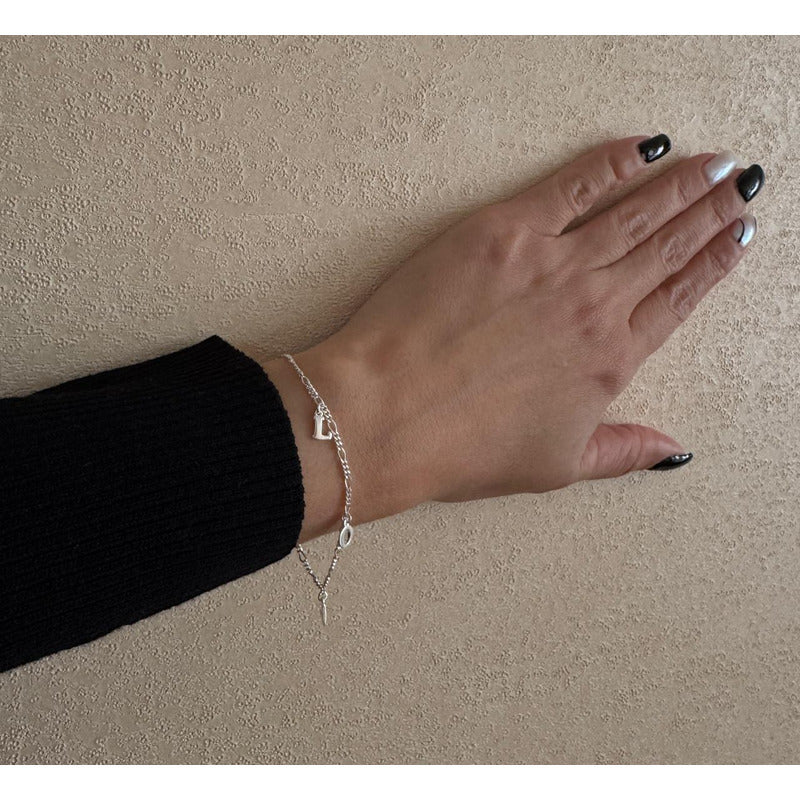 PULSERA LOVE MUJER 17 CM CON REGULADOR