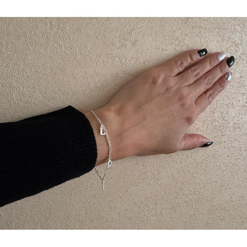 PULSERA LOVE MUJER 17 CM CON REGULADOR