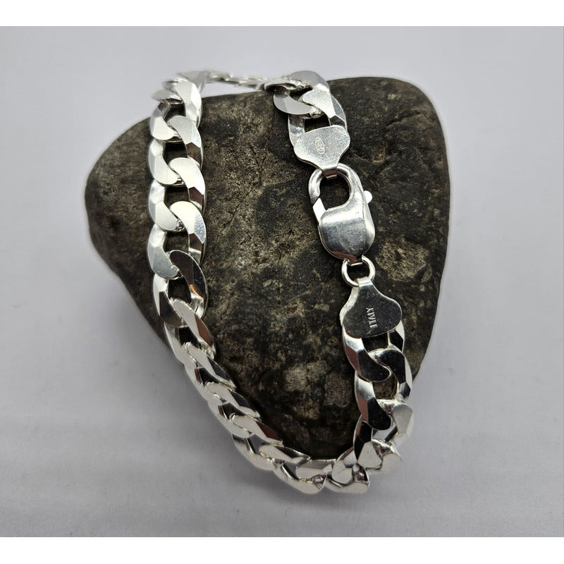 Pulsera Gruesa y Pesada Plata 925