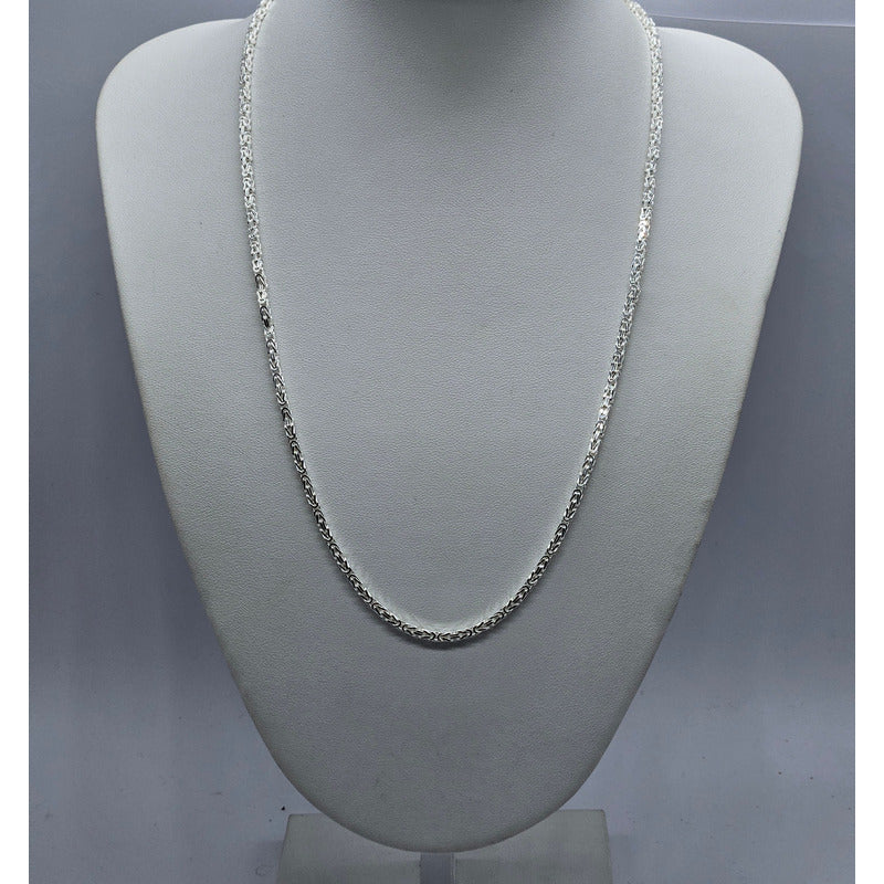 Cadena Camino al Inca plata italiana 925, diseño exclusivo y de calidad premium.