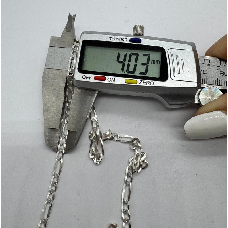 Cadena Cartier plata italiana 925, joya de plata premium para hombres con estilo.