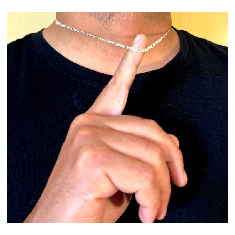 Collar de plata italiana 925 estilo Cartier, joya clásica que nunca pasa de moda.