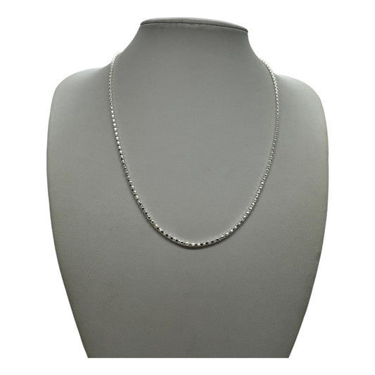 Cadena coreana corta para hombre en plata italiana 925, collar exclusivo y elegante con envíos rápidos a todo Chile.