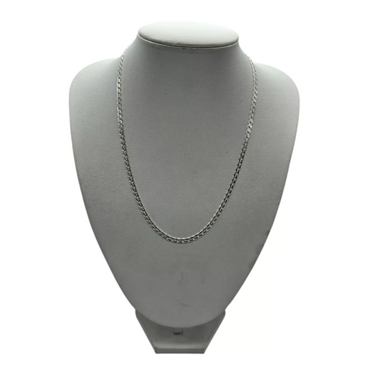 Cadena doble grumet exclusiva para hombre en plata italiana 925, joya elegante con envíos rápidos a todo Chile.