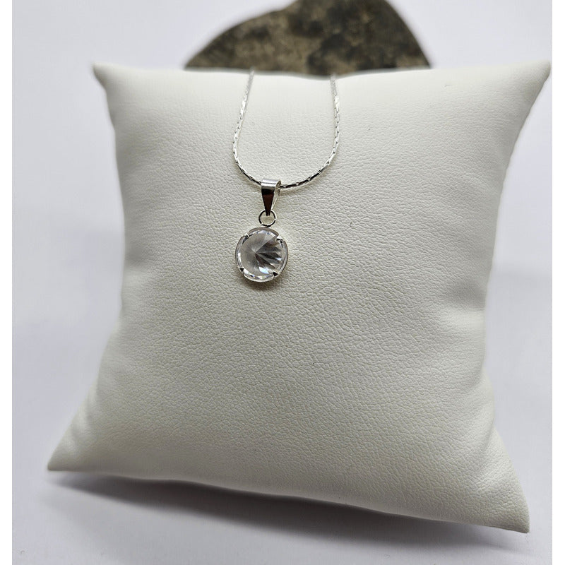 cadena punto de luz plata 925 diseno clasico