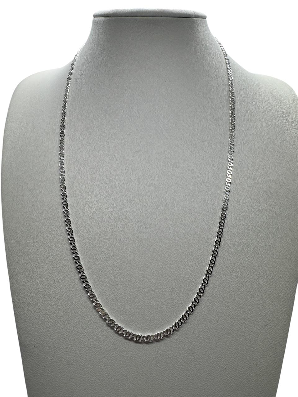 Cadena Ojo de Tigre exclusiva para hombre en plata italiana 925, collar elegante con envíos rápidos a todo Chile.