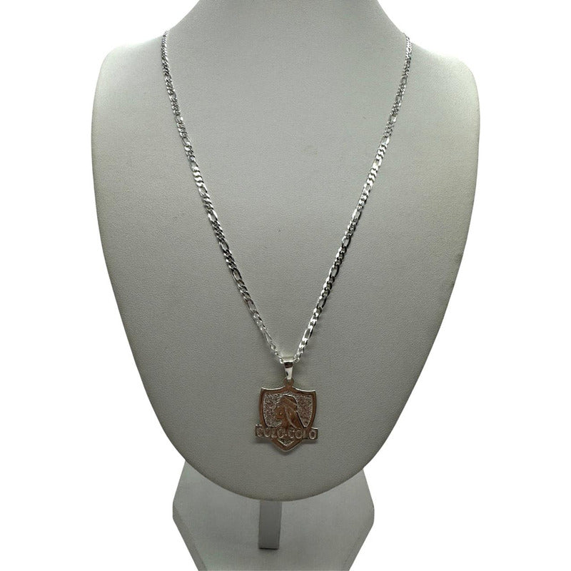 cadena cartier colo colo en plata italiana 925.