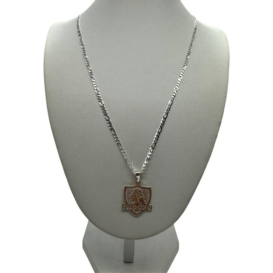 cadena cartier colo colo en plata italiana 925.
