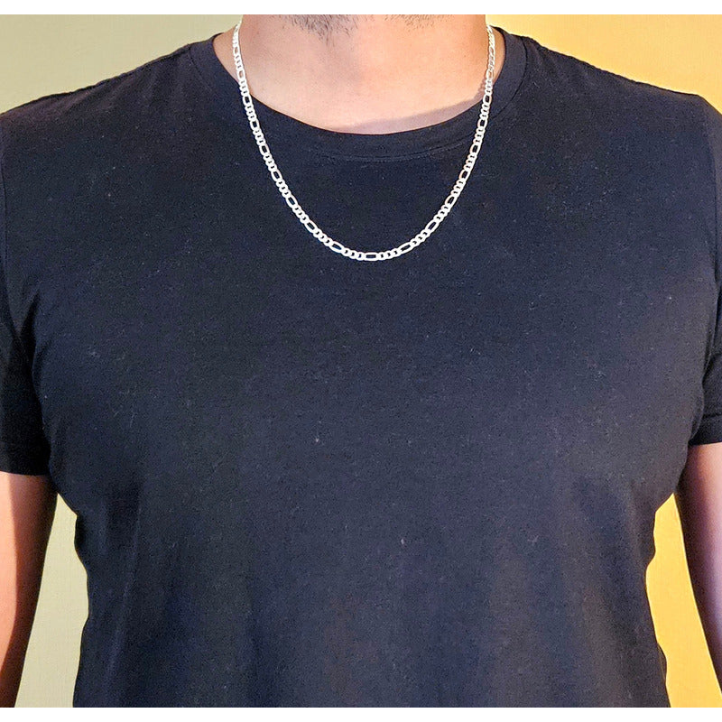 Collar Cartier plata ley 925, joya de plata italiana para hombre con estilo moderno.