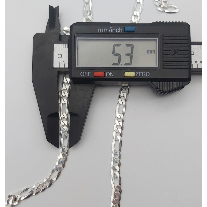 Cadena Figaro plata italiana 925, joya clásica de Joyas Exclusivas Italianas.