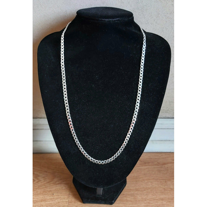 Cadena grumet en plata Italiana 925 Hombre. Envíos rápidos a todo Chile.