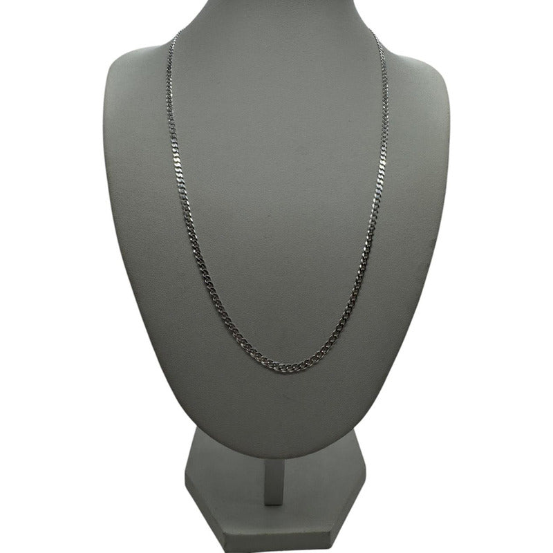 Cadena grumet plata italiana 925, joya de estilo clásico y moderno disponible en Santiago y Chile.