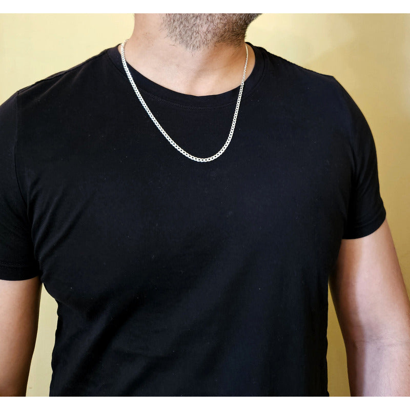 Collar grumet plata 925 para hombre, pieza atemporal y moderna de Joyas Exclusivas Italianas.