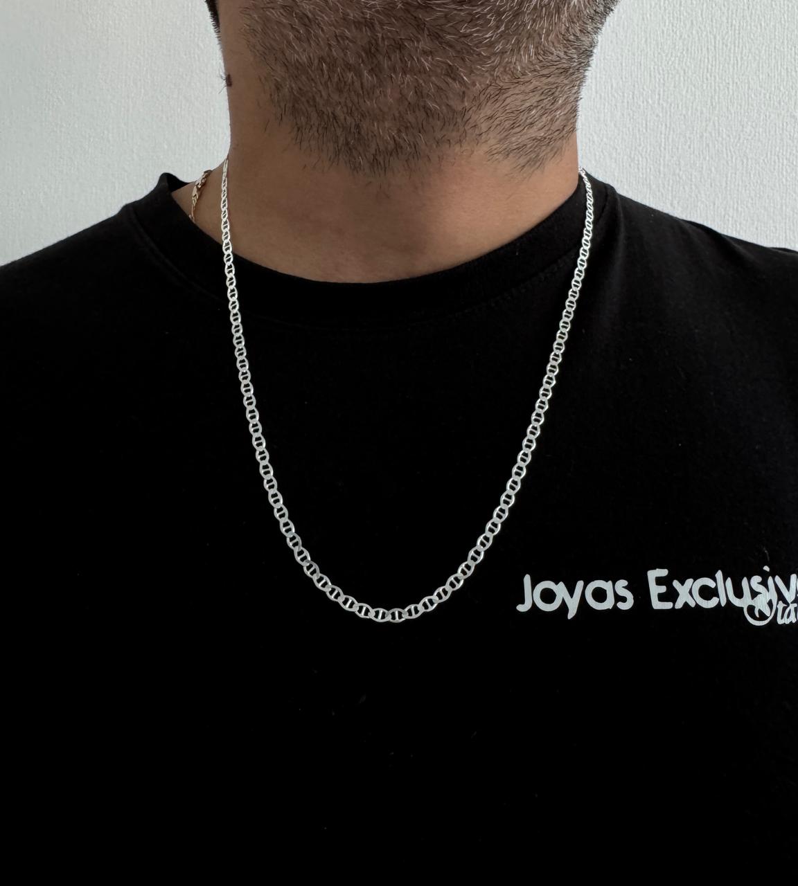 Collar exclusivo Hombre Plata 925