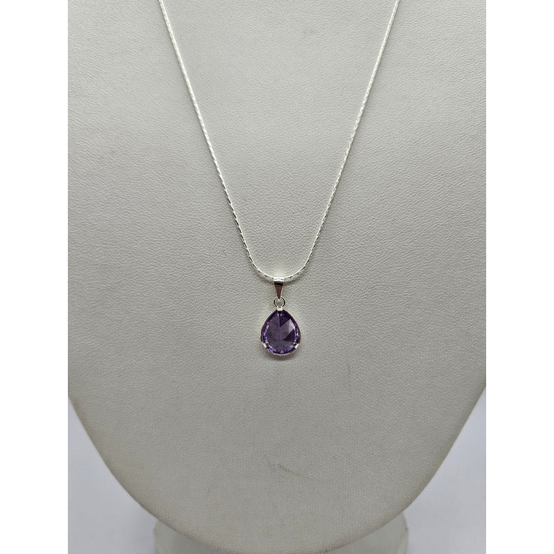 collar con punto de luz plata italiana 925 minimal