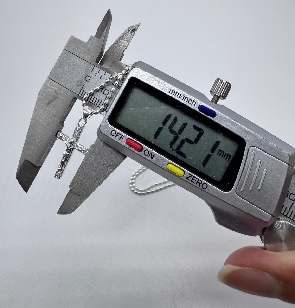 collar con cruz plata 925 ideal para regalo