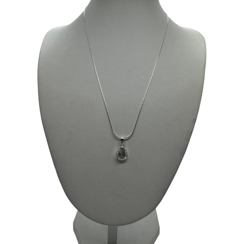 collar con punto de luz plata 925 ideal para regalo