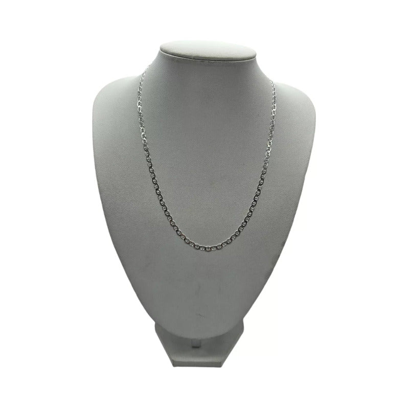 Cadena corta Gucci en plata italiana 925, collar exclusivo de Joyas Exclusivas Italianas.