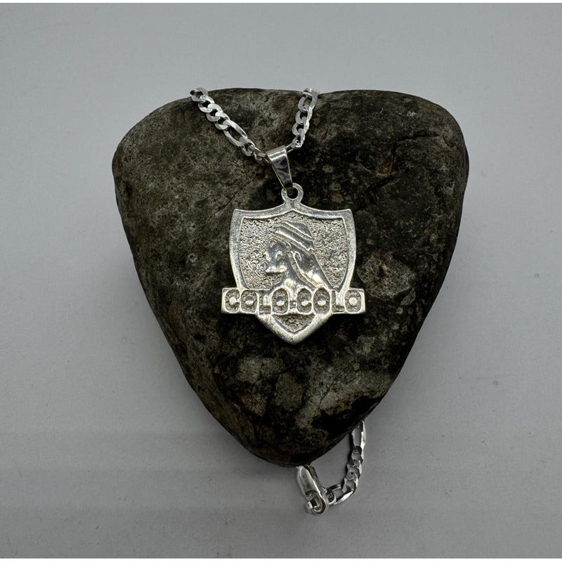 colo colo con collar cartier hombre en plata italiana 925