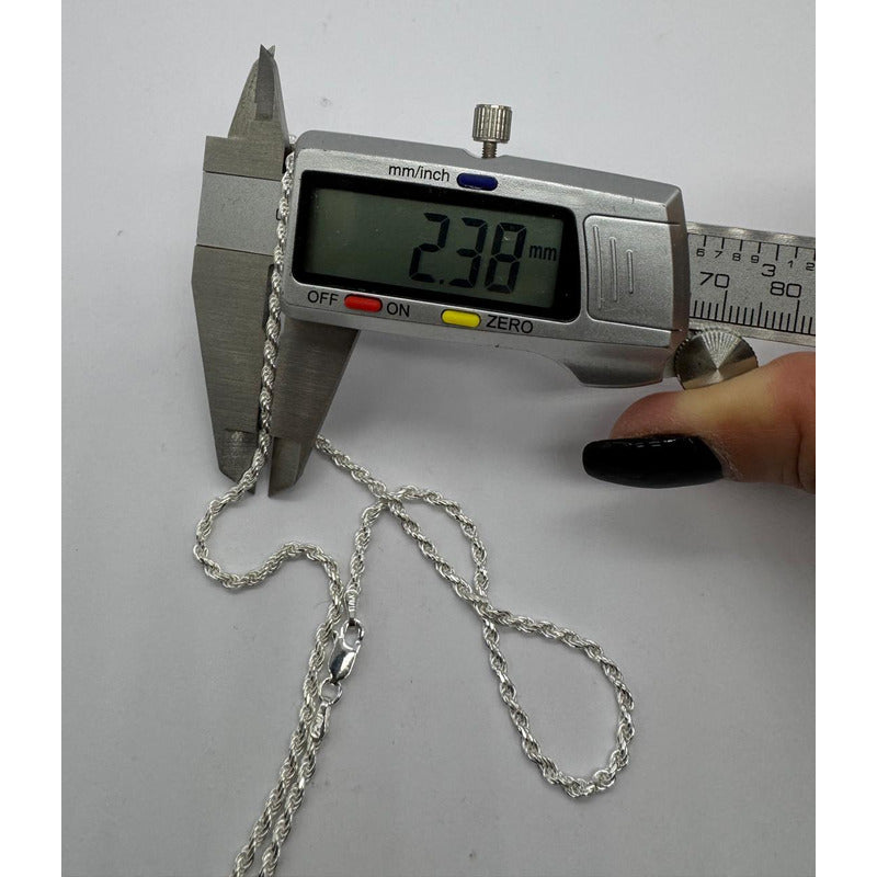 CONJUNTO HOMBRE CADENA TURBILLÓN 60CM X 2,3MM + PULSERA 19,5 CM