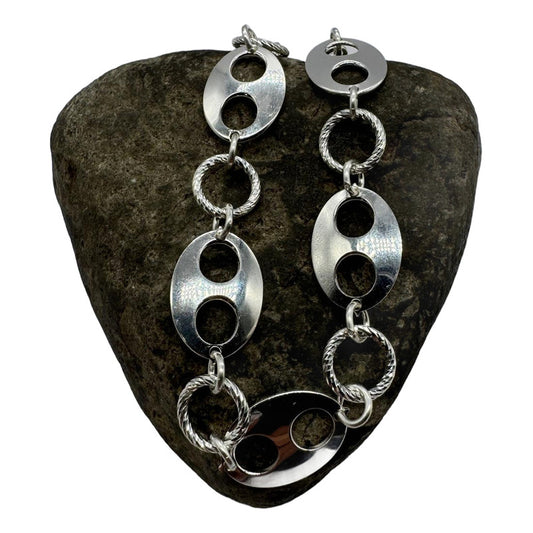 Pulsera Mujer Venecia Plata 925 Modelo Exclusivo