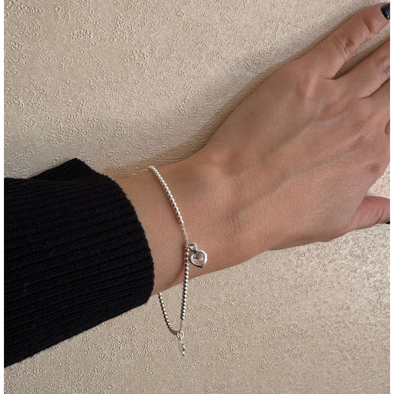 Pulsera Mujer Plata Italiana 925 - Trebol De La Buena Suerte