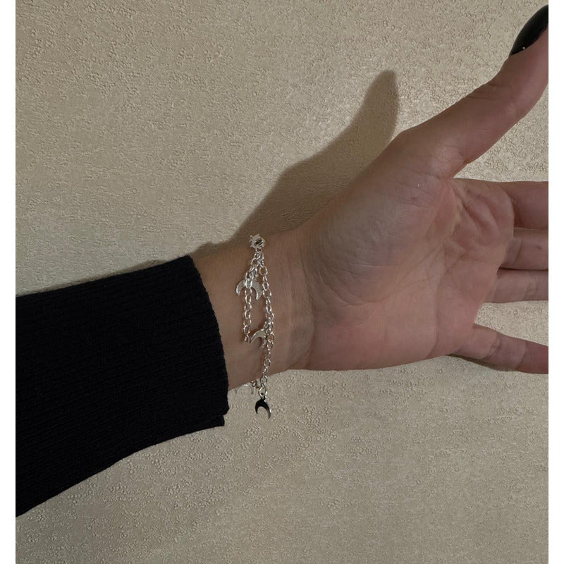 PULSERA MUJER LUNA 19CM