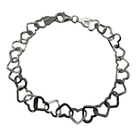 Pulsera Ajustable Plata Italiana 925 Mujer