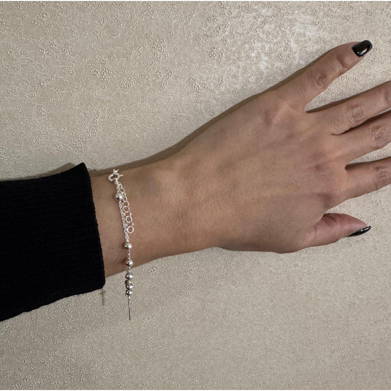 PULSERA MUJER CRUZ 16CM-19CM