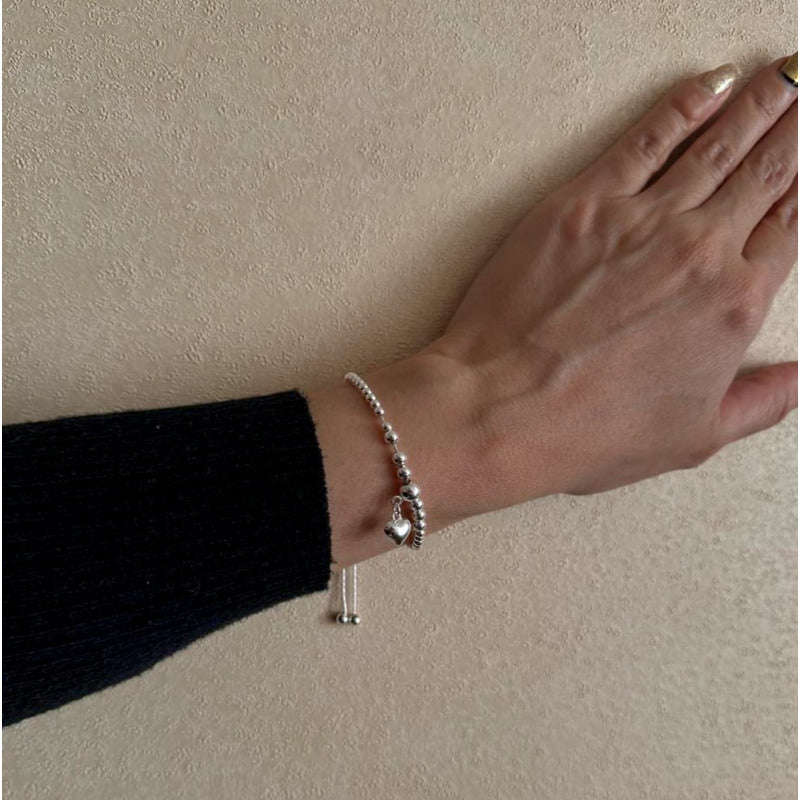 PULSERA AJUSTABLE CON CORAZON