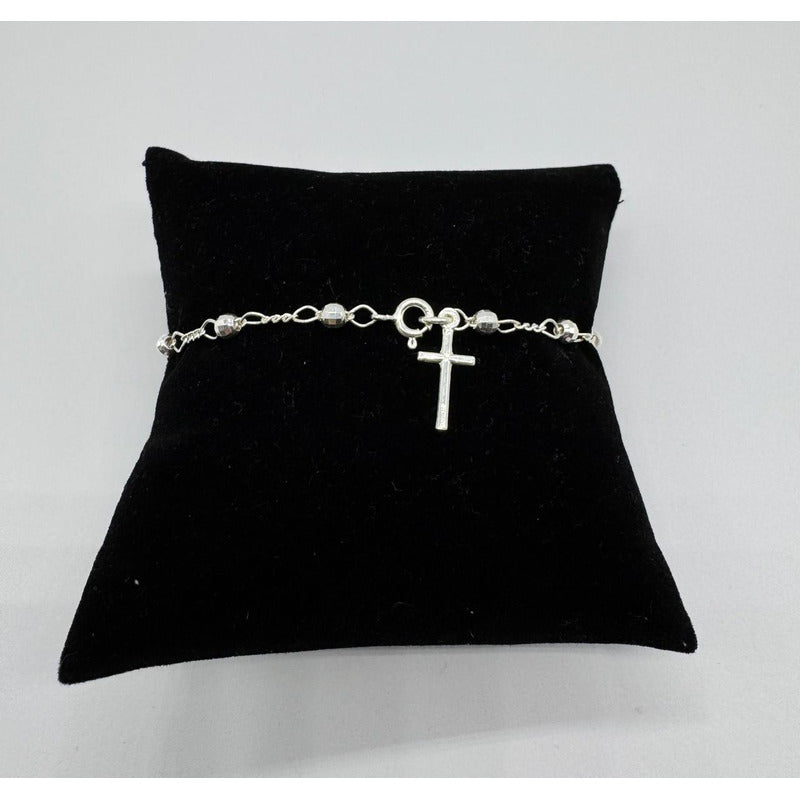 PULSERA ROSARIO 19 CM